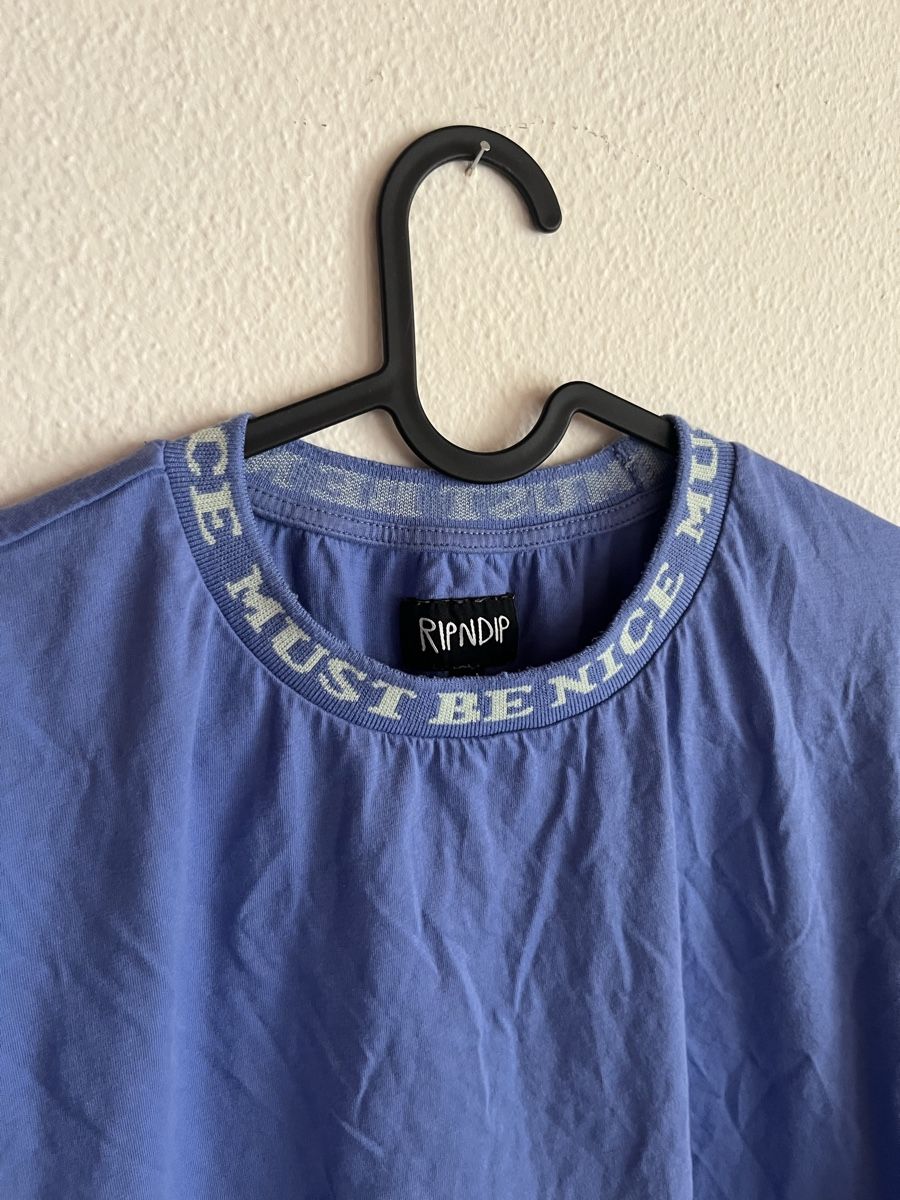 T-shirt: Ripndip "Must Be Nice" Periwinkle T-shirt - Summer Style – Usato da Frauenfeld venduto da vla_8nfr 1