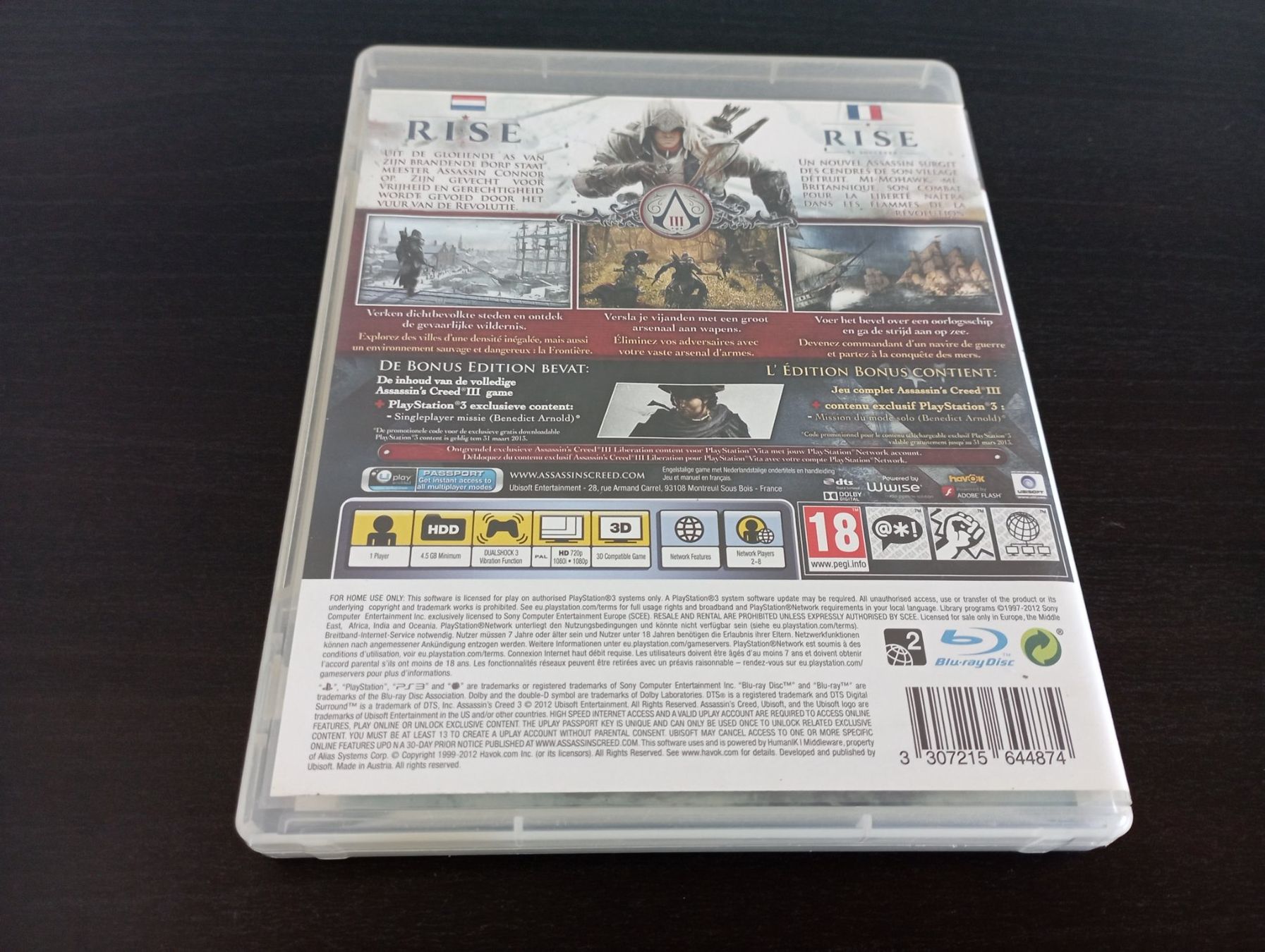 Sony Giochi: PS 3 Assassin's Creed III – Usato da Allschwil venduto da pri_9lsr 1