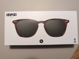 IZIPizi Sonnenbrille Modell #E Havane mit Green Lenses