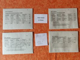 Timbres 2009 blocs de 4 oblitérés