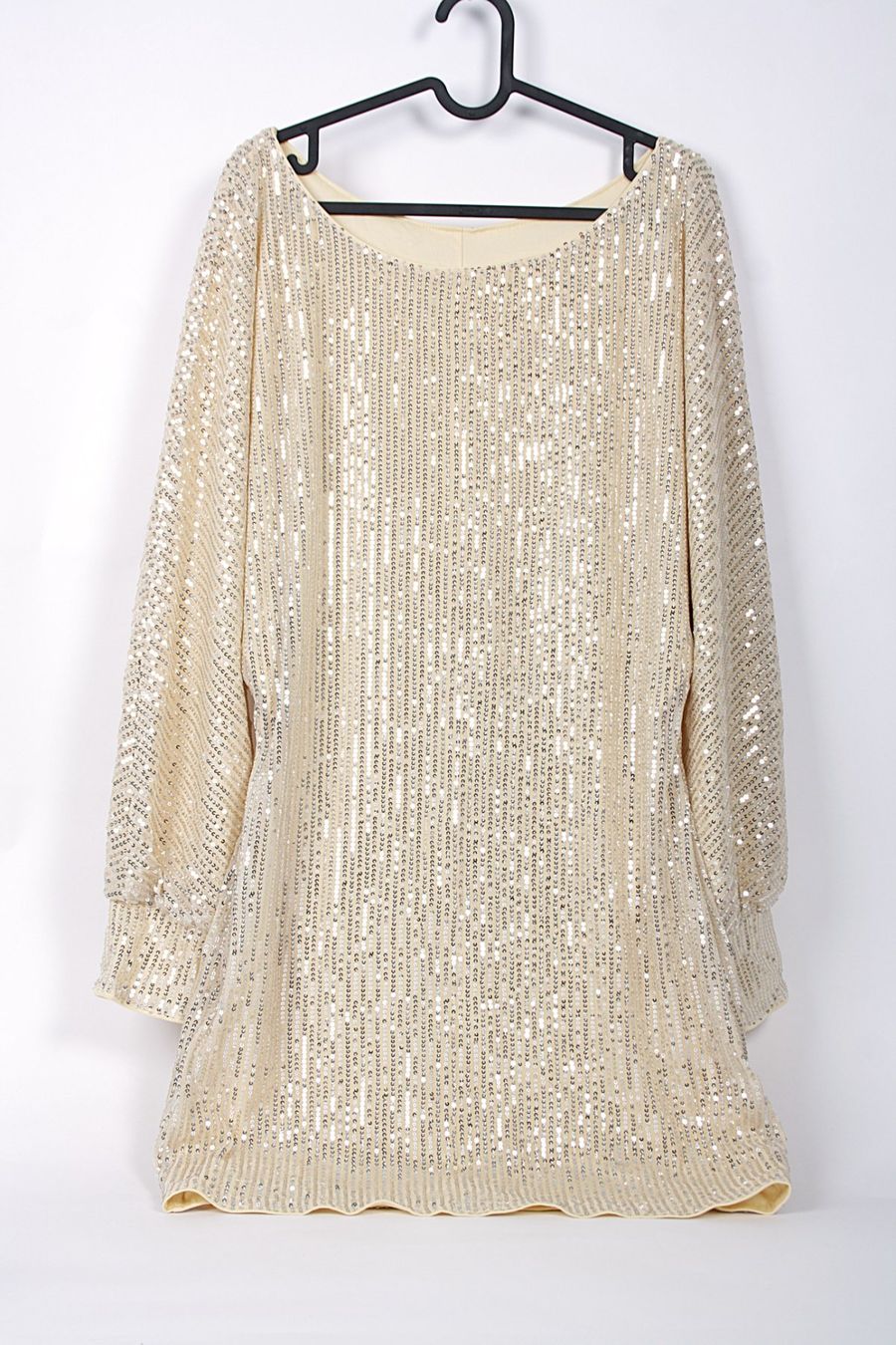 Vestiti: Paillettenkleid beige L – Usato da Zollikofen venduto da Restwert_Zollikofen 1
