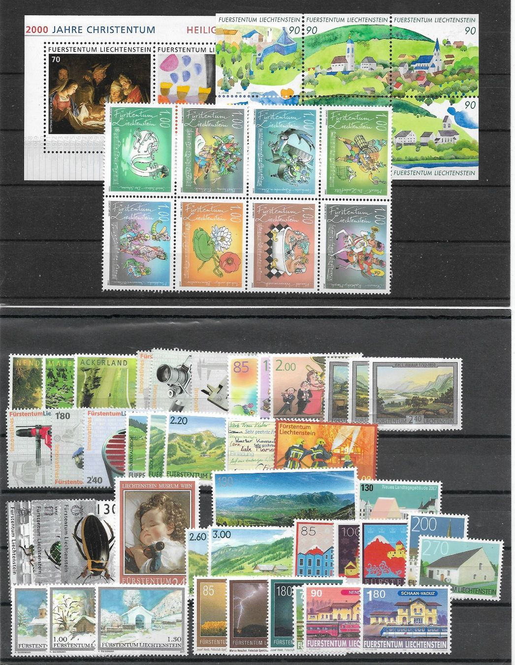 Tutti i francobolli: LIECHTENSEIN FRANKATUR NOMINAL 510 FR. – Nuovo (secondo la descrizione) da Buttikon SZ venduto da stamps08 3