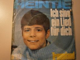 Vinyl-Single Heintje - Ich sing ein Lied für dich