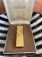 Ronson Variflame Butane Lighter Gold