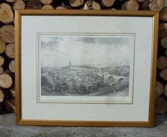 Sammlerobjekt ++ Wunderschöner grosser Stich Stadt Bern
