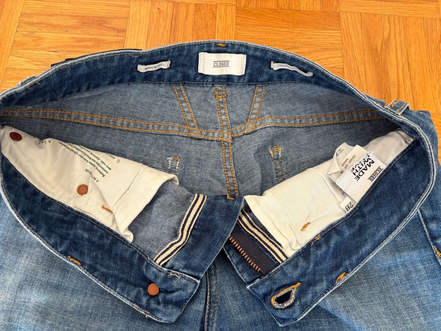 Closed Jeans: CLOSED Jeans, Damen, Modell Baker, Blau – Usato da Zürich venduto da ritschi37 2