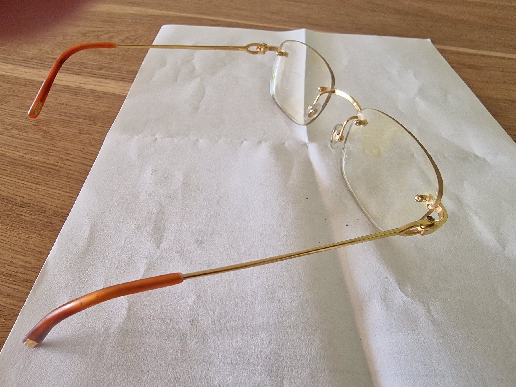 Cartier Lunettes & Verres: Original Cartier Goldbrille – D'occasion à Bellmund par Aquariuz25 5