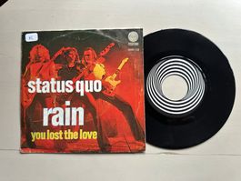 STATUS QUO rare Single Rain Holland Kult Top anderes Cover