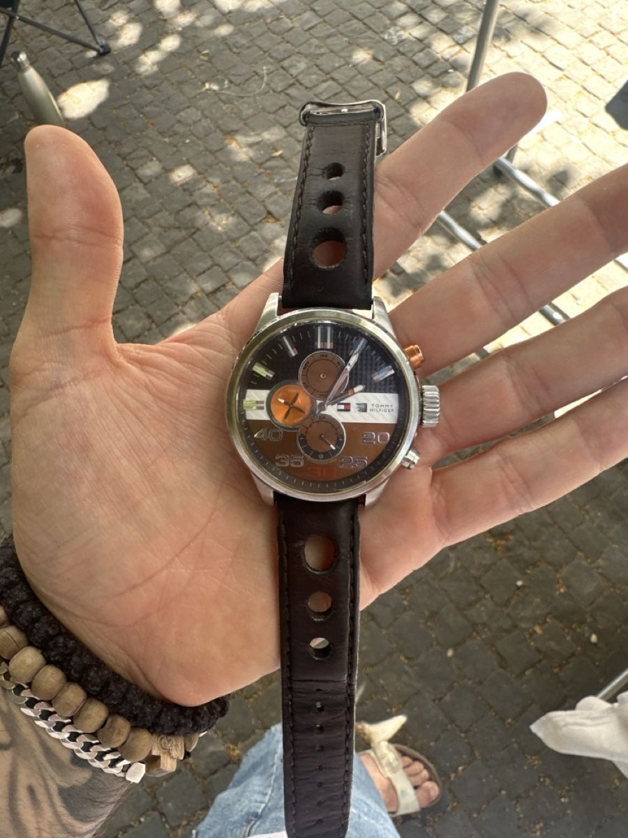 Tommy Hilfiger Bracciali & Braccialetti: Tommy Hilfiger Herren Uhr – Usato da Basel venduto da Milorad53