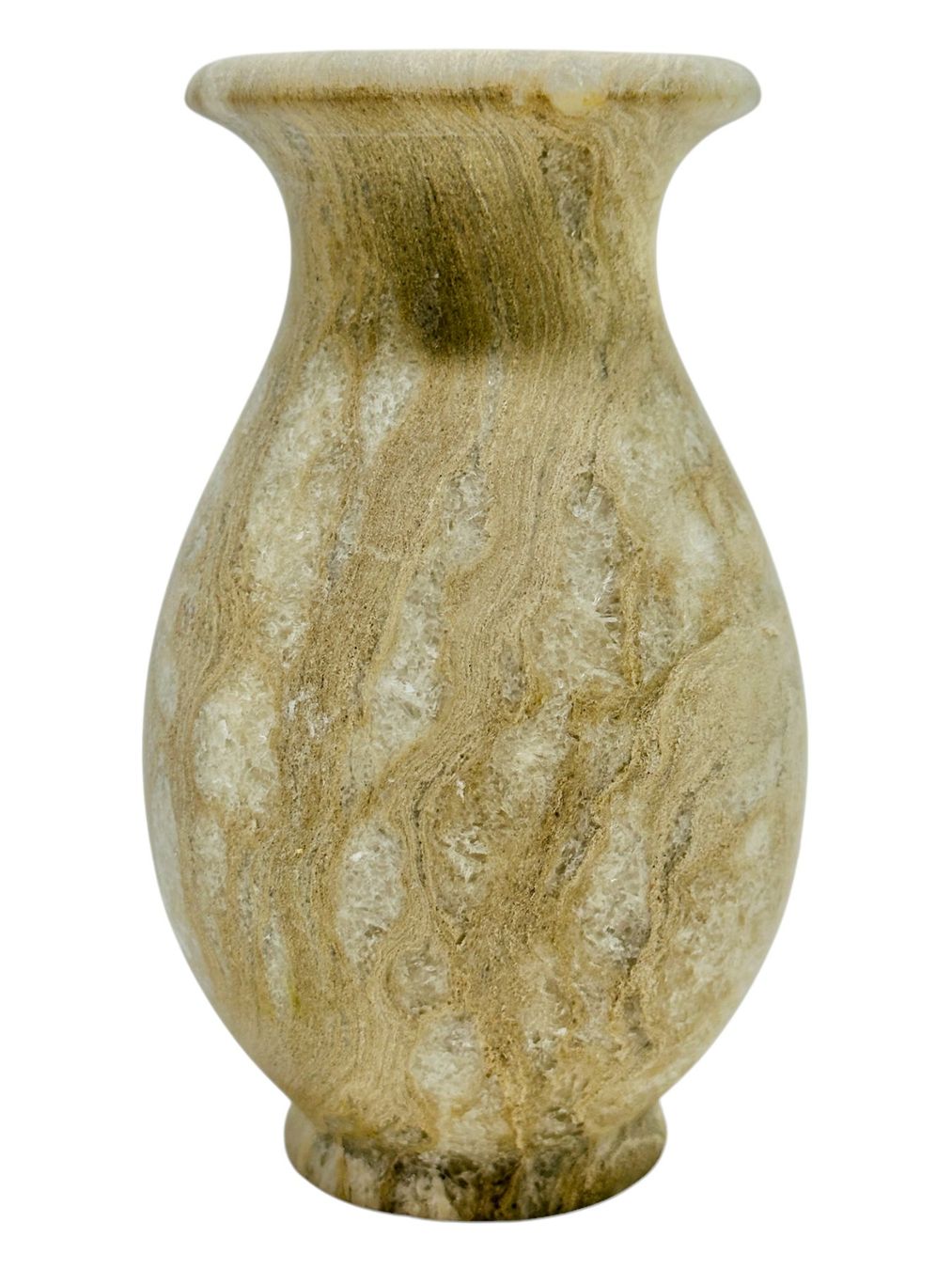 Vasi & Recipienti: Ancien vase en marbre beige – Usato da Morges venduto da vintiques 3