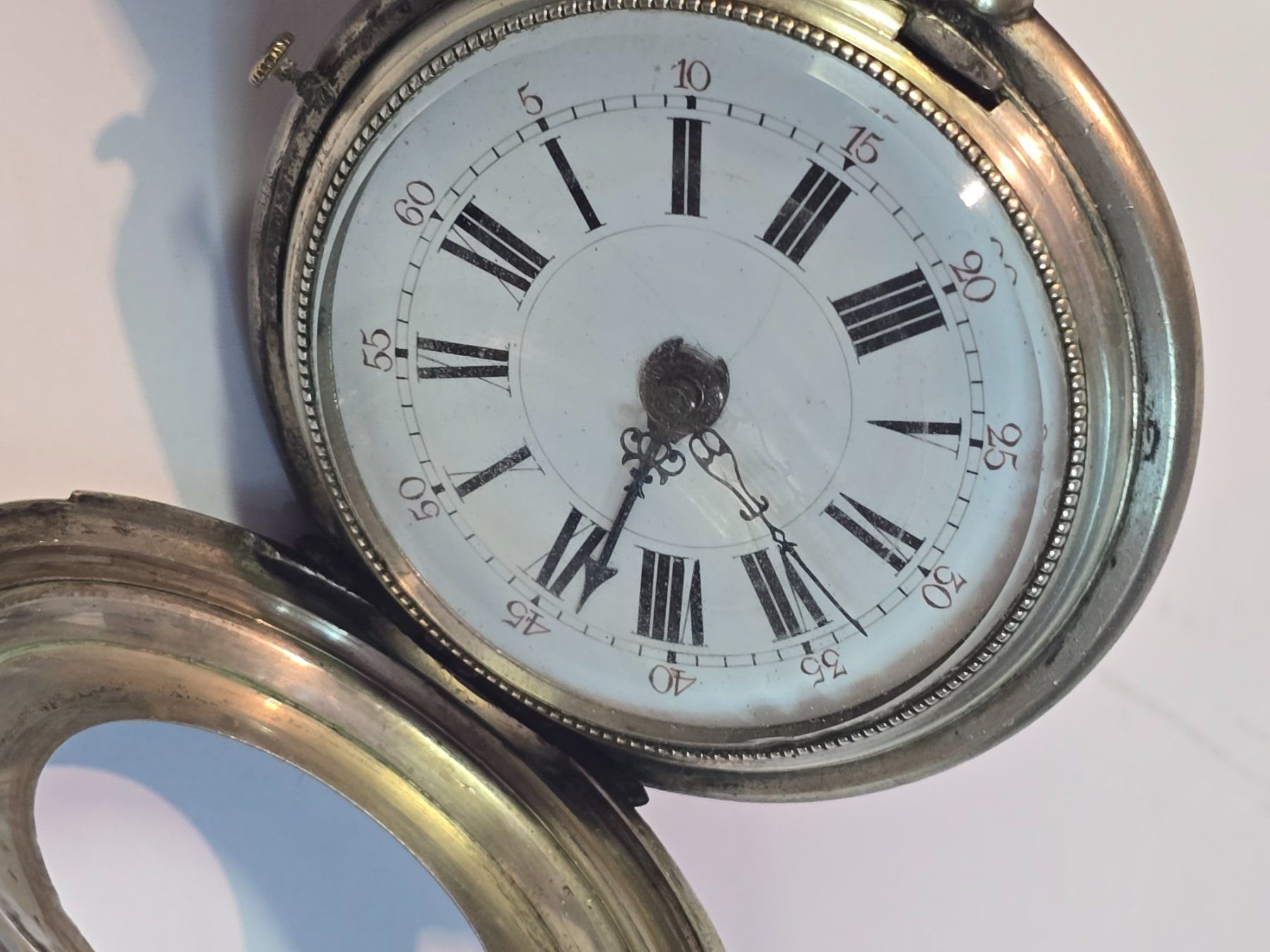 Uhren: Grosse Taschenuhr mit Wecker – Defekt aus Ennetbürgen von 50shafali53 1