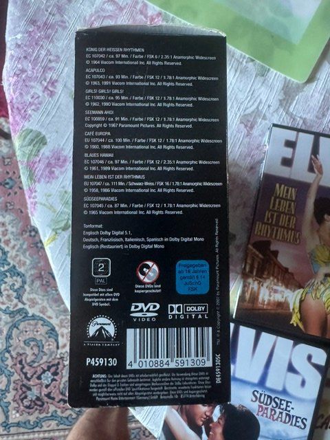 Tutti i DVDs: Elvis Presley Collection 8 DVD's – Usato da Kehrsatz venduto da cashswiss2 4