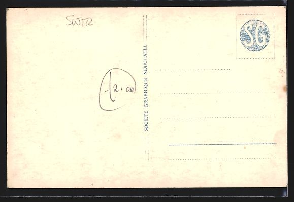 Cartoline postali: AK Promenthoux, Villa Les Bleuts – Usato da Berlin venduto da bartko-reher 1