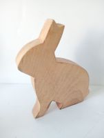 Hase Osterhase aus Massivholz 18 cm  Deko & Basteln
