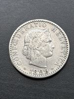 Monnaie Suisse 🇨🇭 1899 20 cts