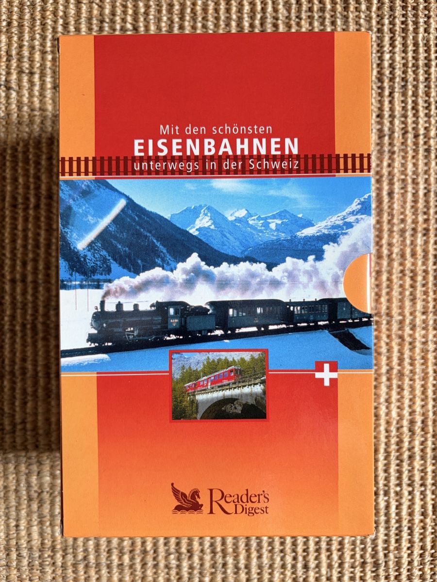 Alle VHS: 4 x Eisenbahn VHS- Kasetten – Gebraucht aus Herzogenbuchsee von Jana_1019