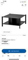 IKEA Couchtisch JÄTTESTA schwarz 80x80 cm guter Zustand