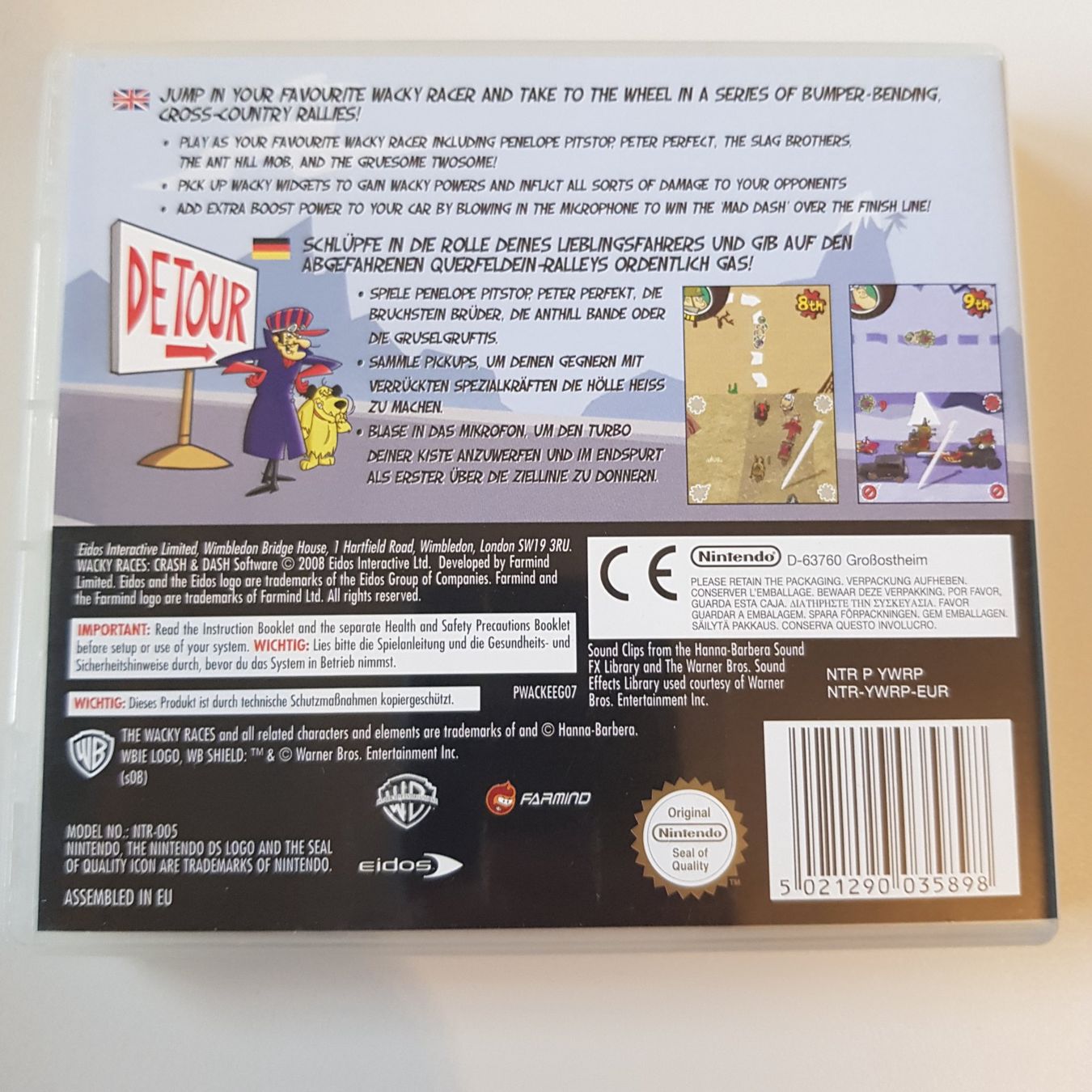 Nintendo Spiele: Wacky Races - Crash & Dash /DS – Gebraucht aus Münchenstein von 2DGames 1