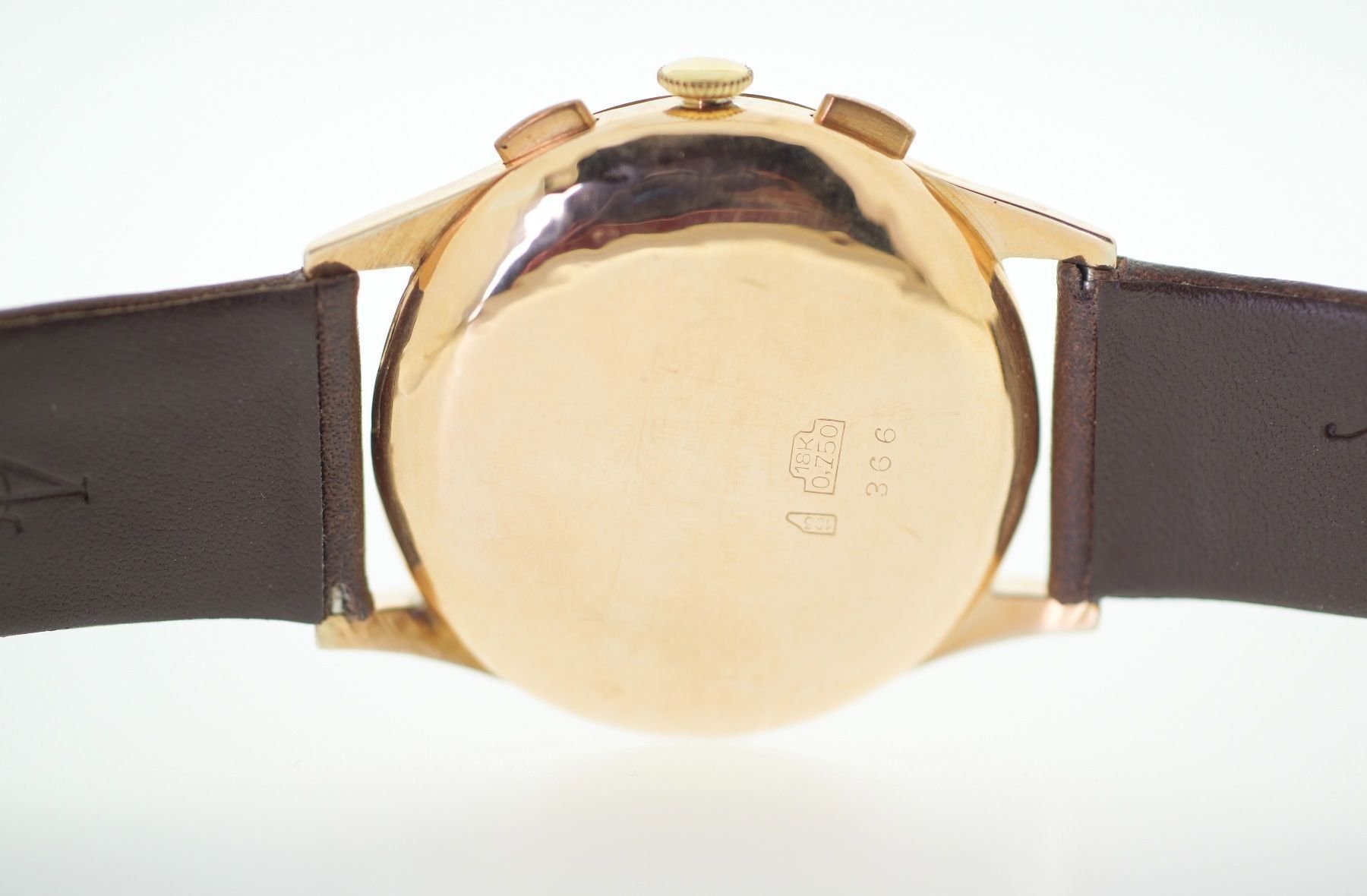 Orologi: Chronograph Suisse 18K Or Rose Jumbo – Usato da Morges venduto da 24time 1