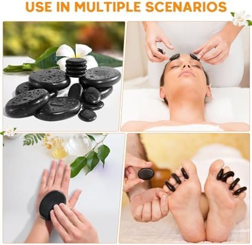 Dispositivi per massaggi: Stone Massage Set 14tlg – Nuovo e nell'imballaggio originale da Hundwil venduto da Stallone5 6