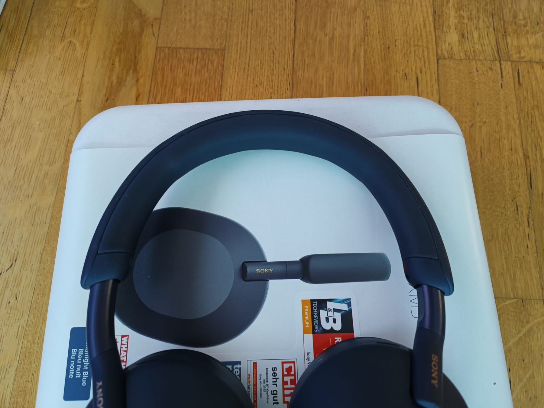 Sony Cuffie: Sony WH-1000XM5 Kopfhörer Midnight Blue – Usato da Zollikofen venduto da oyster_13 4