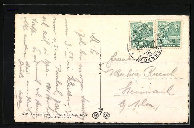 Cartoline postali: AK Wil, Hofplatz mit Brunnen – Usato da Berlin venduto da bartko-reher 1