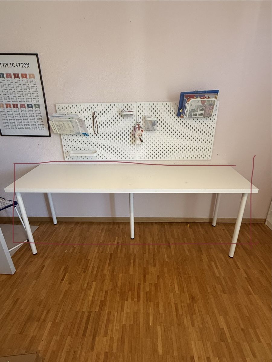 Schreibtische: Ikea Tisch weiss 200x60 cm – Gebraucht aus Schlieren von A12S13 1