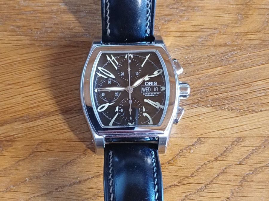 Oris Orologi: ORIS MILES DAVIS TONNEAU CHRONOGRAPH – Usato da Neuhausen venduto da Luzmey13