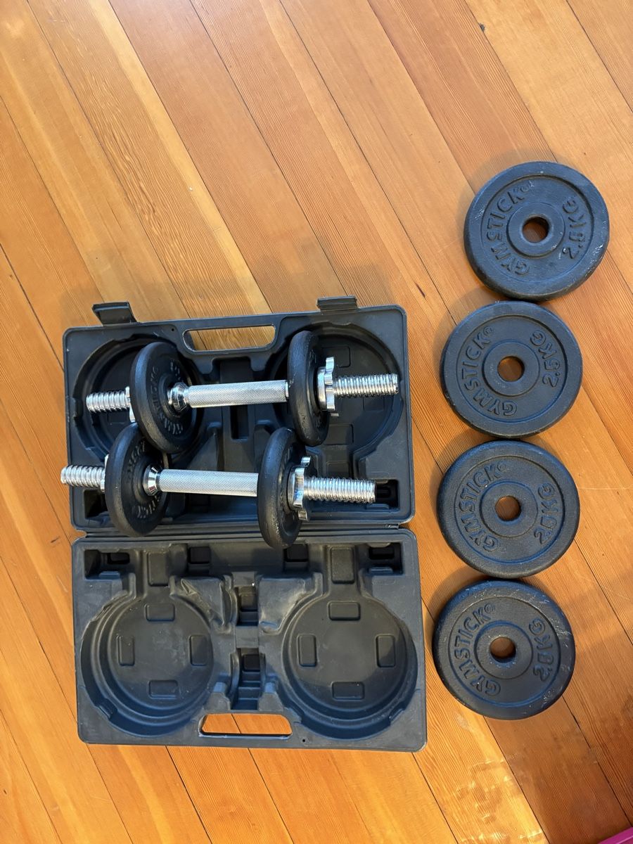 Hanteln & Gewichte: Gym Hantel Set – Gebraucht aus Basel von anschla.