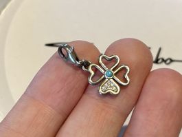 Thomas Sabo Kleeblatt 🍀 Silber mit Zirkonia 🩵