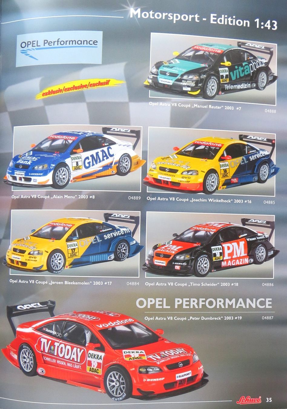 Schuco Modellini d'auto: Schuco Katalog von 2004 – Nuovo (secondo la descrizione) da Ettingen venduto da campione_1 5