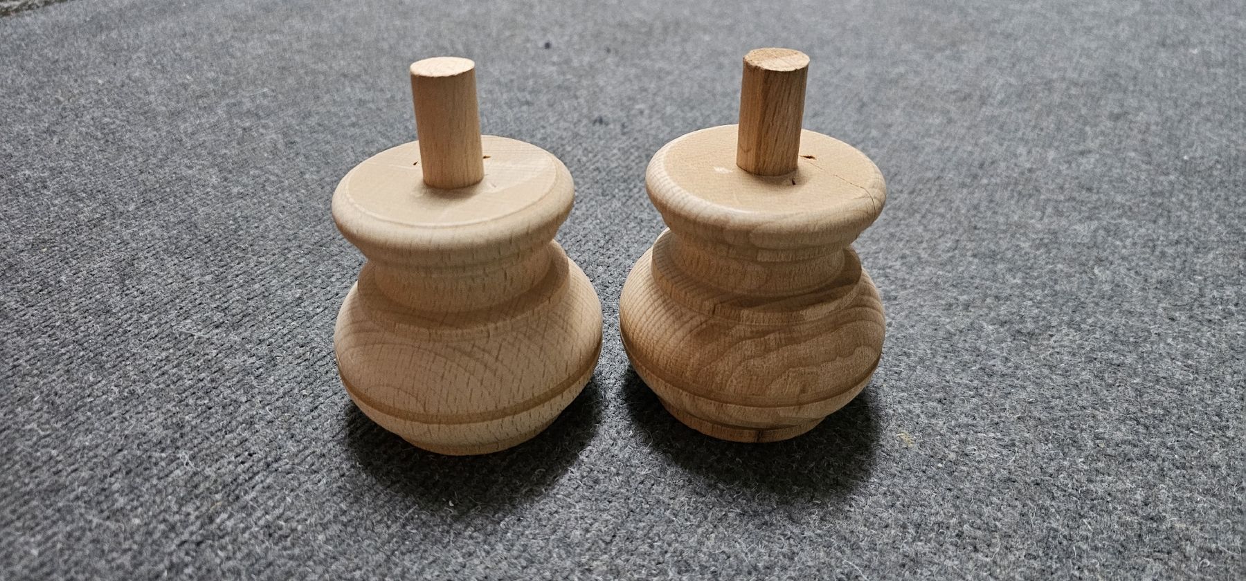 Holzartikel: 2 Holzfüsse, Buche massiv, neu – Neu (gemäss Beschreibung) aus Romanshorn von TigerKerstin
