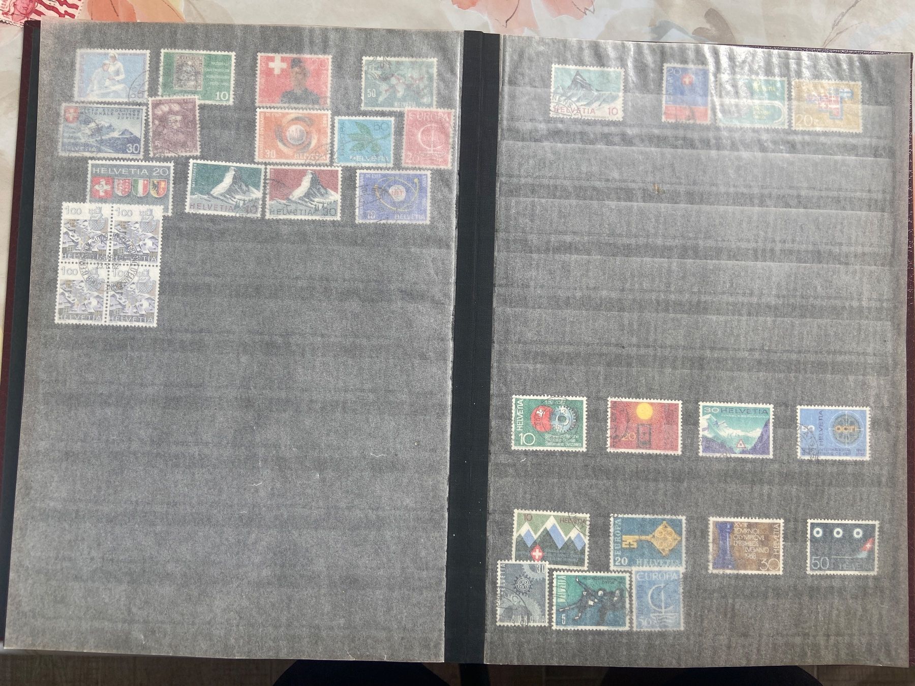 Tutti i francobolli: Lot de timbres suisses - album – Usato da Collex venduto da RCXGJ 6