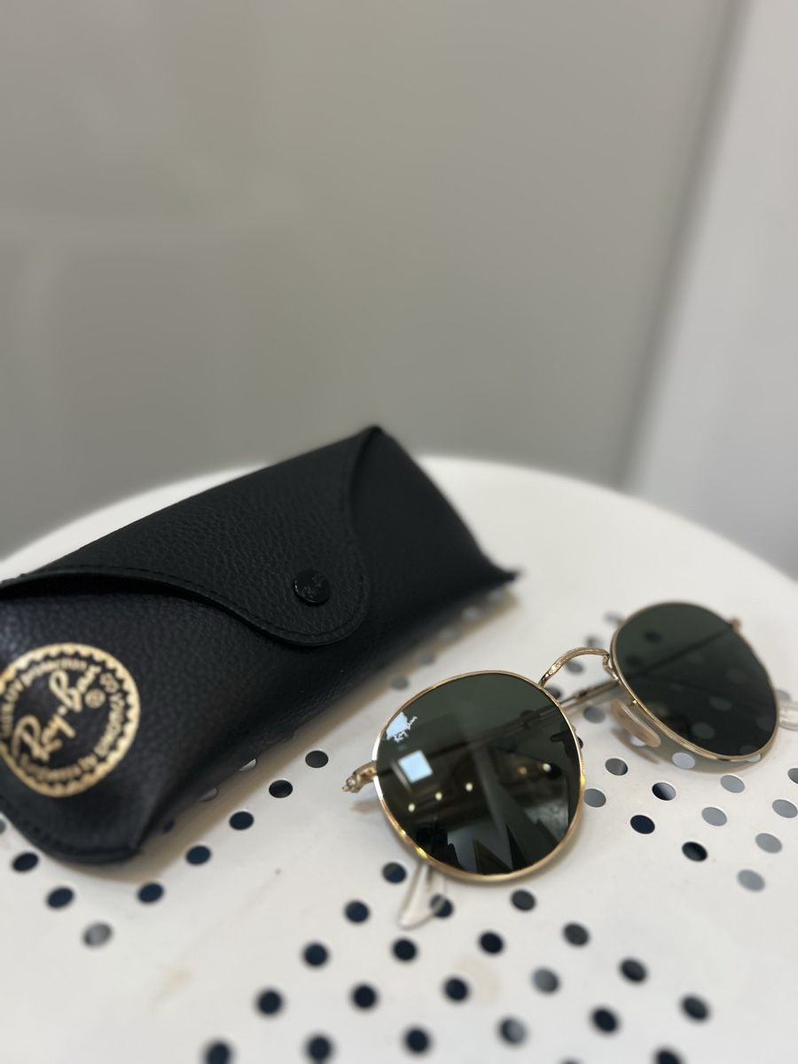Ray-Ban Occhiali & Lenti: Ray Ban Round Metal Sonnenbrille – Usato da Grindelwald venduto da wand_24 1