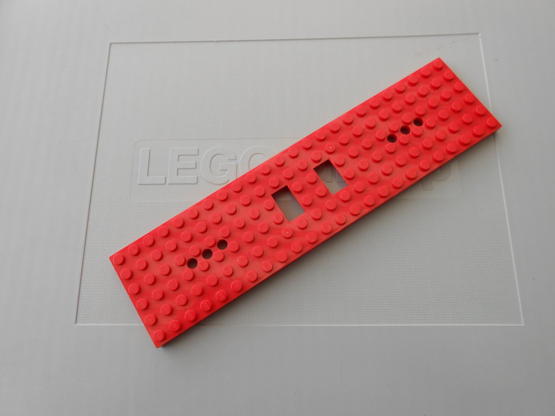 Lego Giocattoli: Zugplatte 6x24 Rot – Usato da Oftringen venduto da Link8