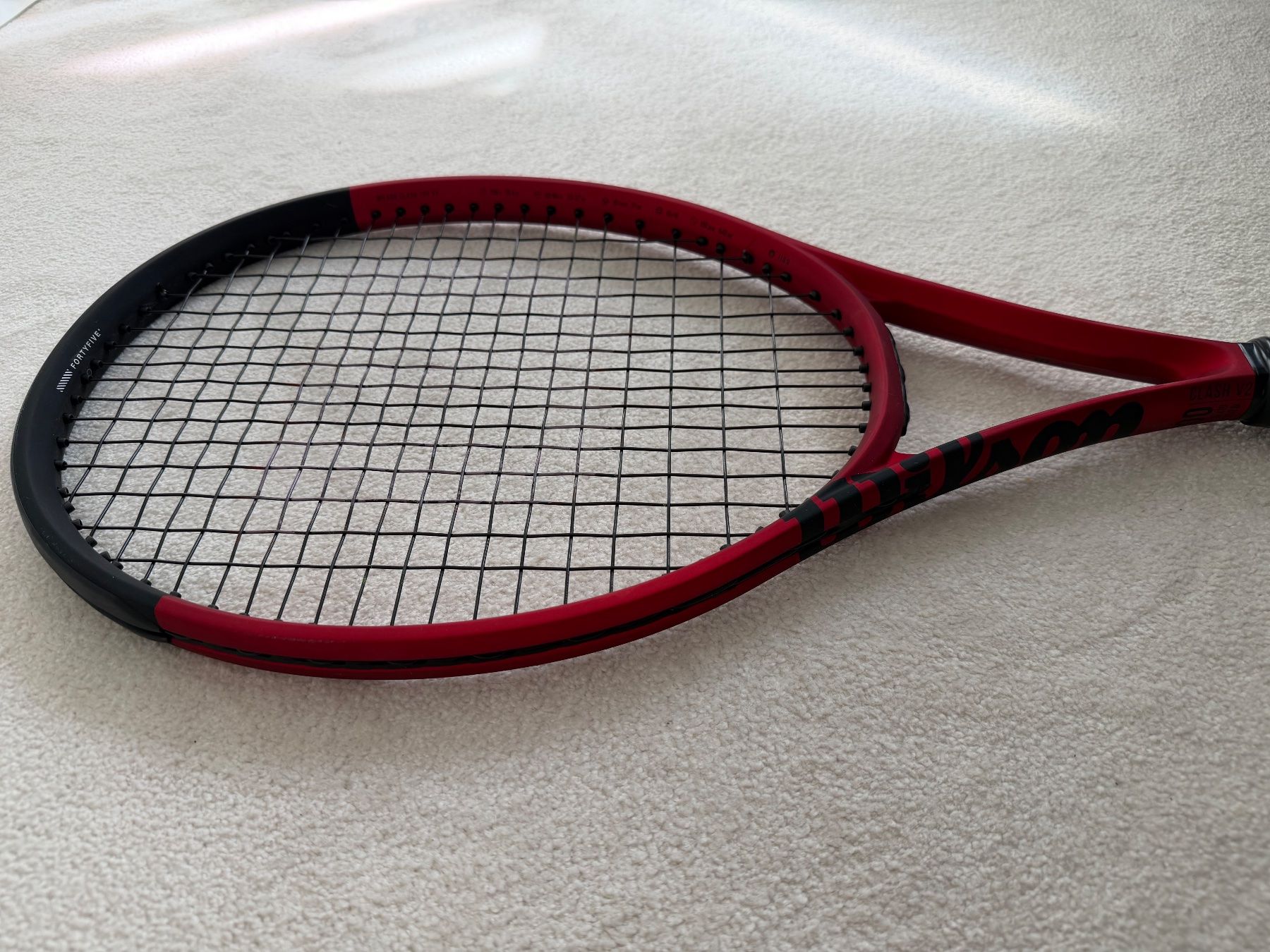Wilson Racchette: Wilson Clash 100 V2, Grip L4 – Usato da Zürich venduto da chk04 5