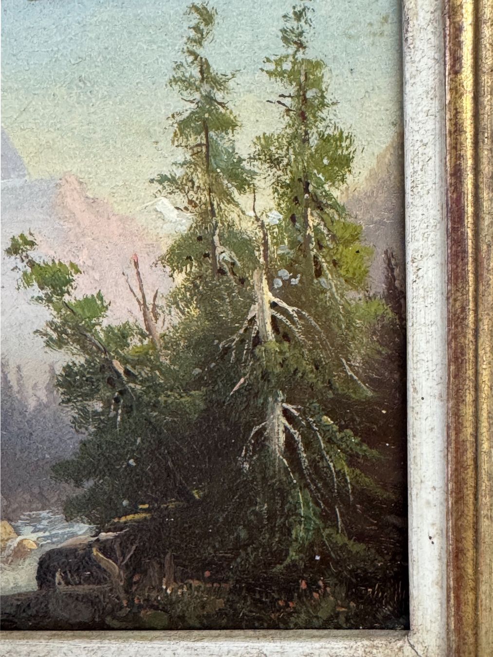 Dipinti: Antikes Berner Landschaftsbild – Usato da Domat/Ems venduto da ren_5859 2