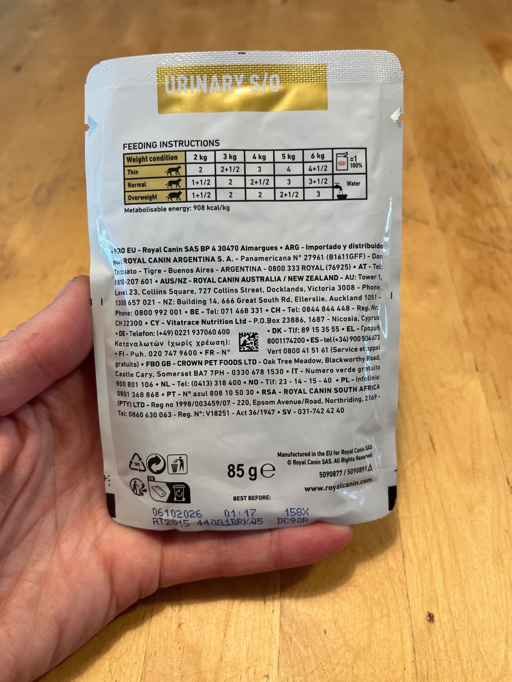 Royal Canin Urinary S/O Katzennassfutter, neu & ungeffnet! (Gebraucht) in  Belp fr CHF 35  nur Abholung auf Ricardo kaufen