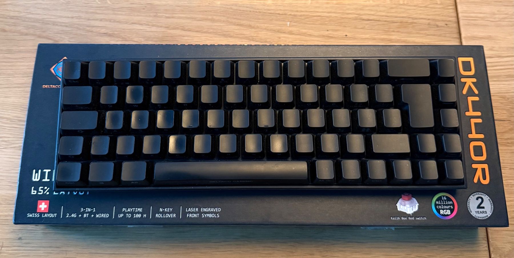 Tastiere: DELTACO GAMING - WIRELESS KEYBOARD - MODEL NR: GAM - 100 – Usato da Dietikon venduto da gab_qz7y 1