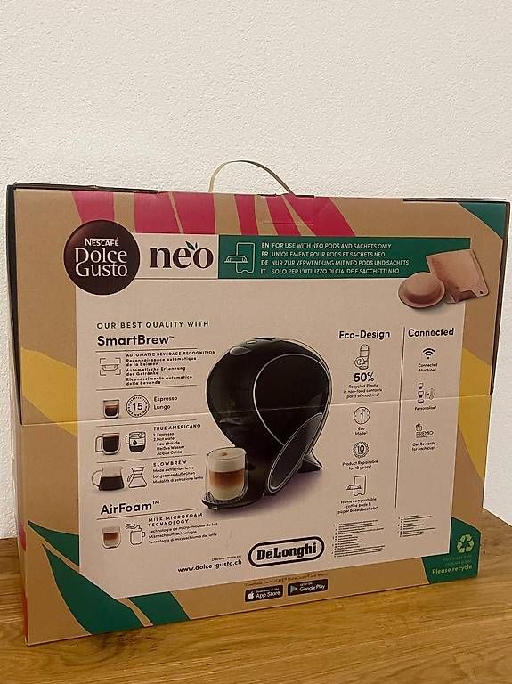Macchine per caffè & Macchine per espresso: Neo Latte Kaffemaschiene schwarz – Usato da St. Gallen venduto da swi_x7j2 1