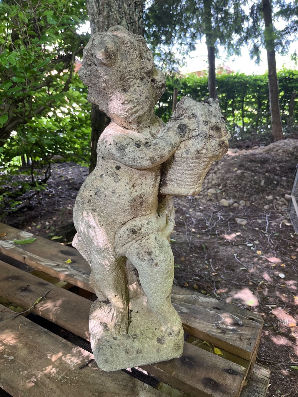 Statuette: Statue, Gartenfigur, Skulptur – Usato da Oberentfelden venduto da Fabianbeboux