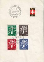 CH228 - 3 feuillets PTT Expo 39 228-239 (d/f/i))