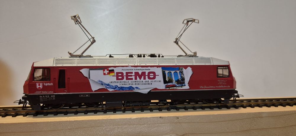 Bemo Modelleisenbahnen: Bemo 1259 115 RhB Ge 4/4III 645 Bemo – Gebraucht aus Illhart von Markus203