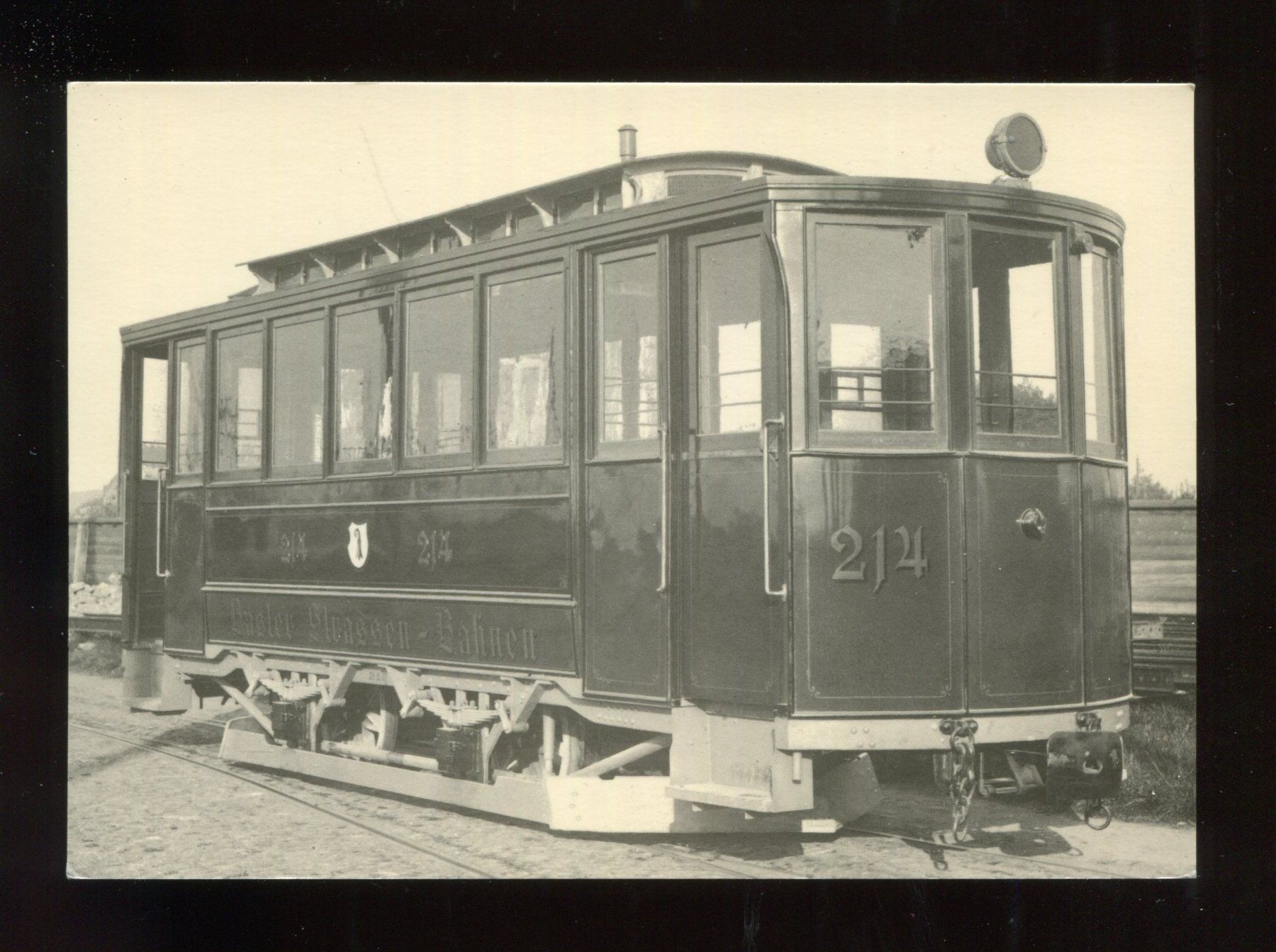Cartoline postali: Basel, Motorwagen / Anhänger – Usato da Aarau venduto da Elmaar41