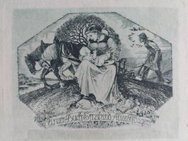 Exlibris Alfred Soder - Original Radierung