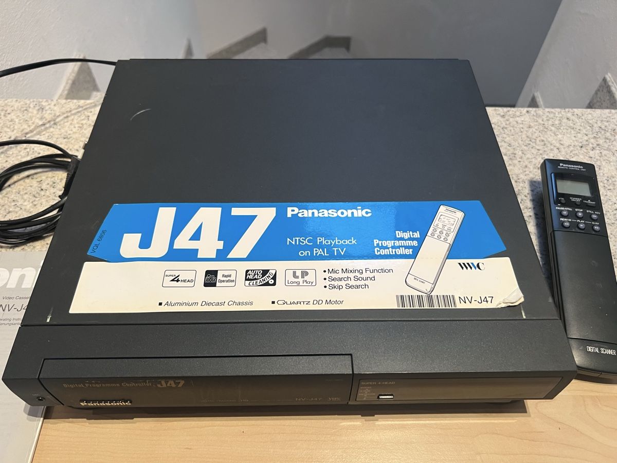 Panasonic Enregistreurs: Panasonic NV-J47 VHS-Videorecorder – Défectueux à Schongau par Retro_Shop 3