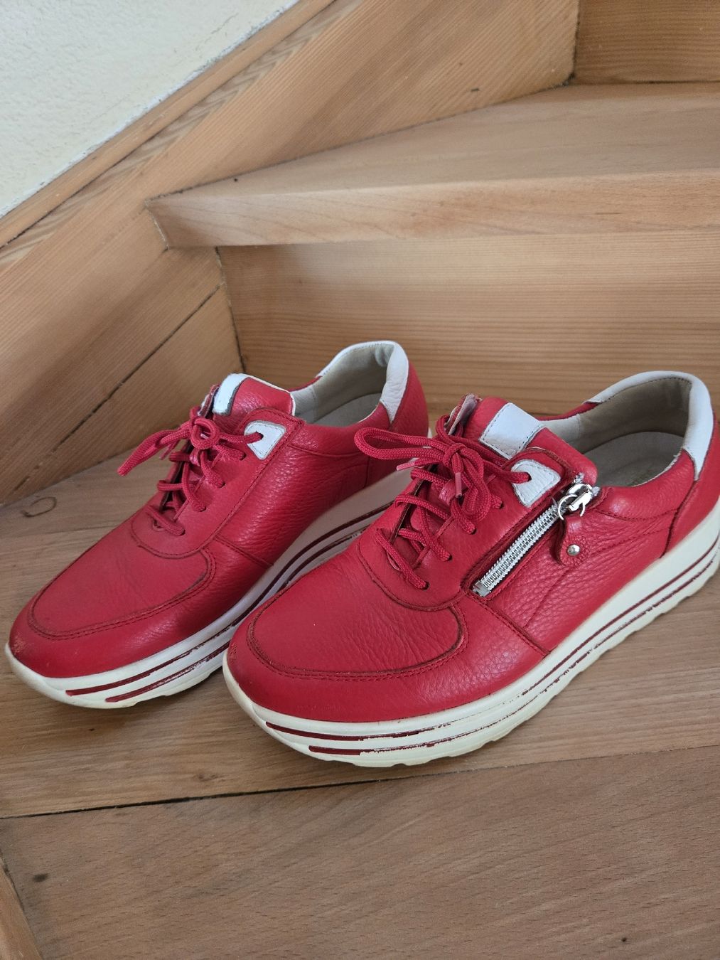 Scarpe da donna: Waldläufer Halbschuhe rot - Grösse 40  – Usato da Unterterzen venduto da elebo 8