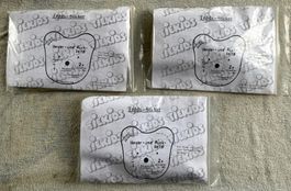 TIKIDS TEDDY STICKER 3 STÜCK NEU & ORIGINALVERPACKT