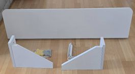 Klapptisch Holz MDF weiss