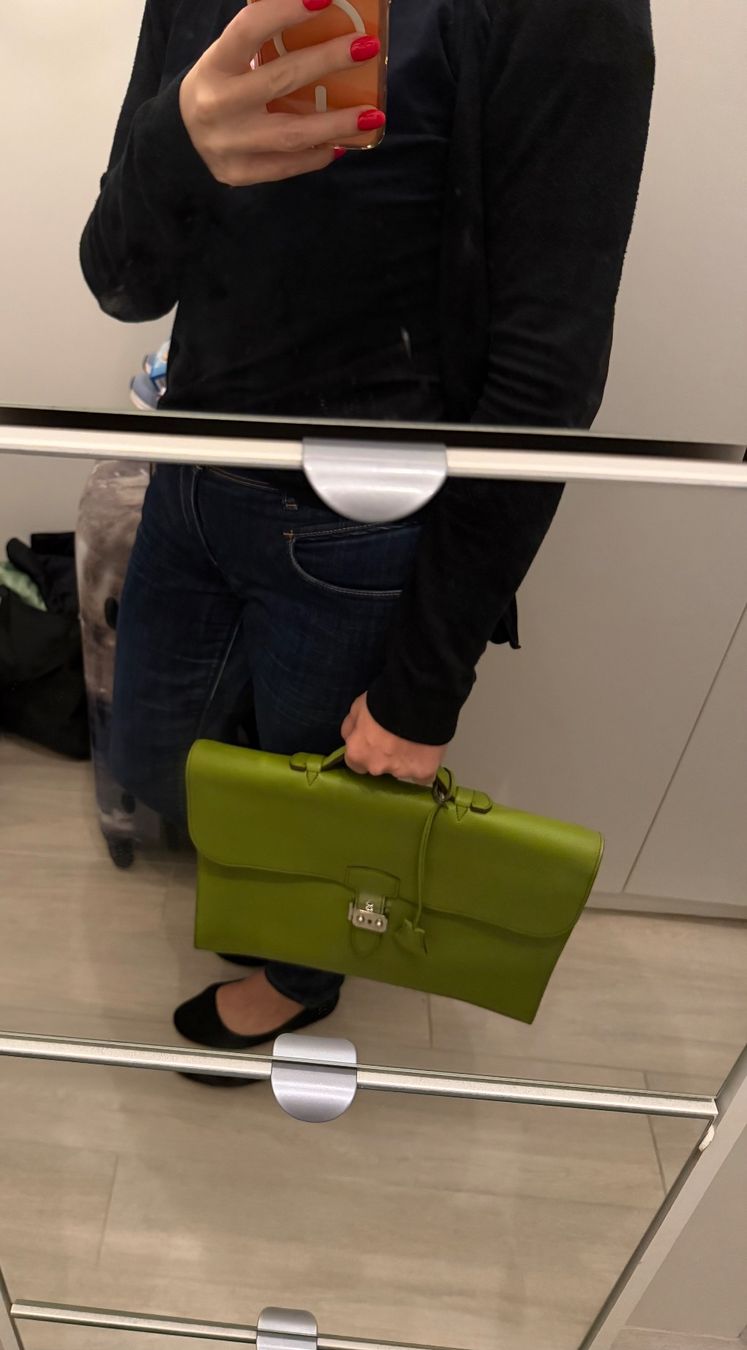 Hermès Valigie & Borse: Hermes Sac a Depeches – Usato da Kloten venduto da Lejla87 3